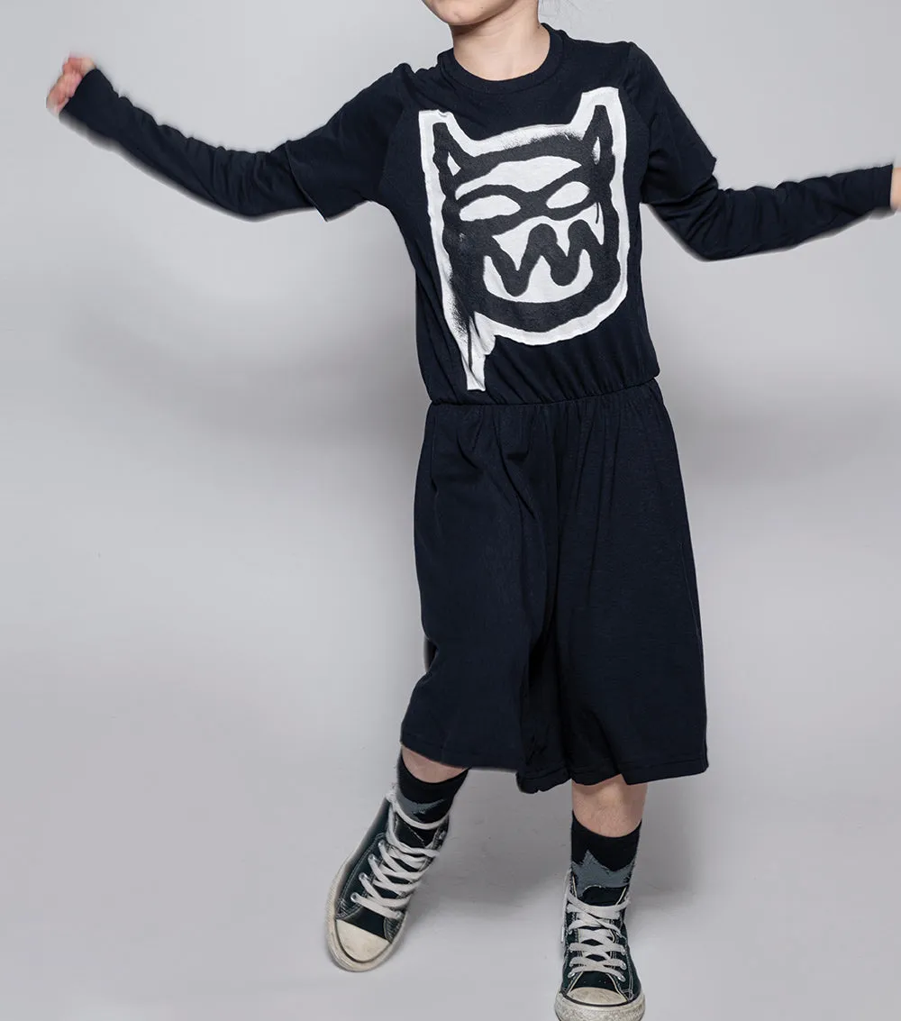 mischief cat towfer dress