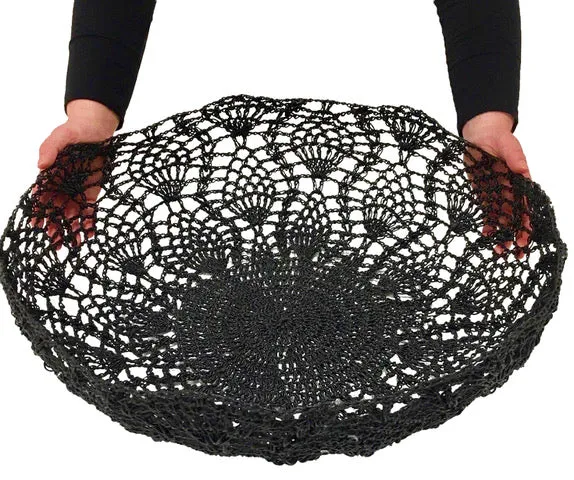 Moonbasket Large Peacock Lace Bowls