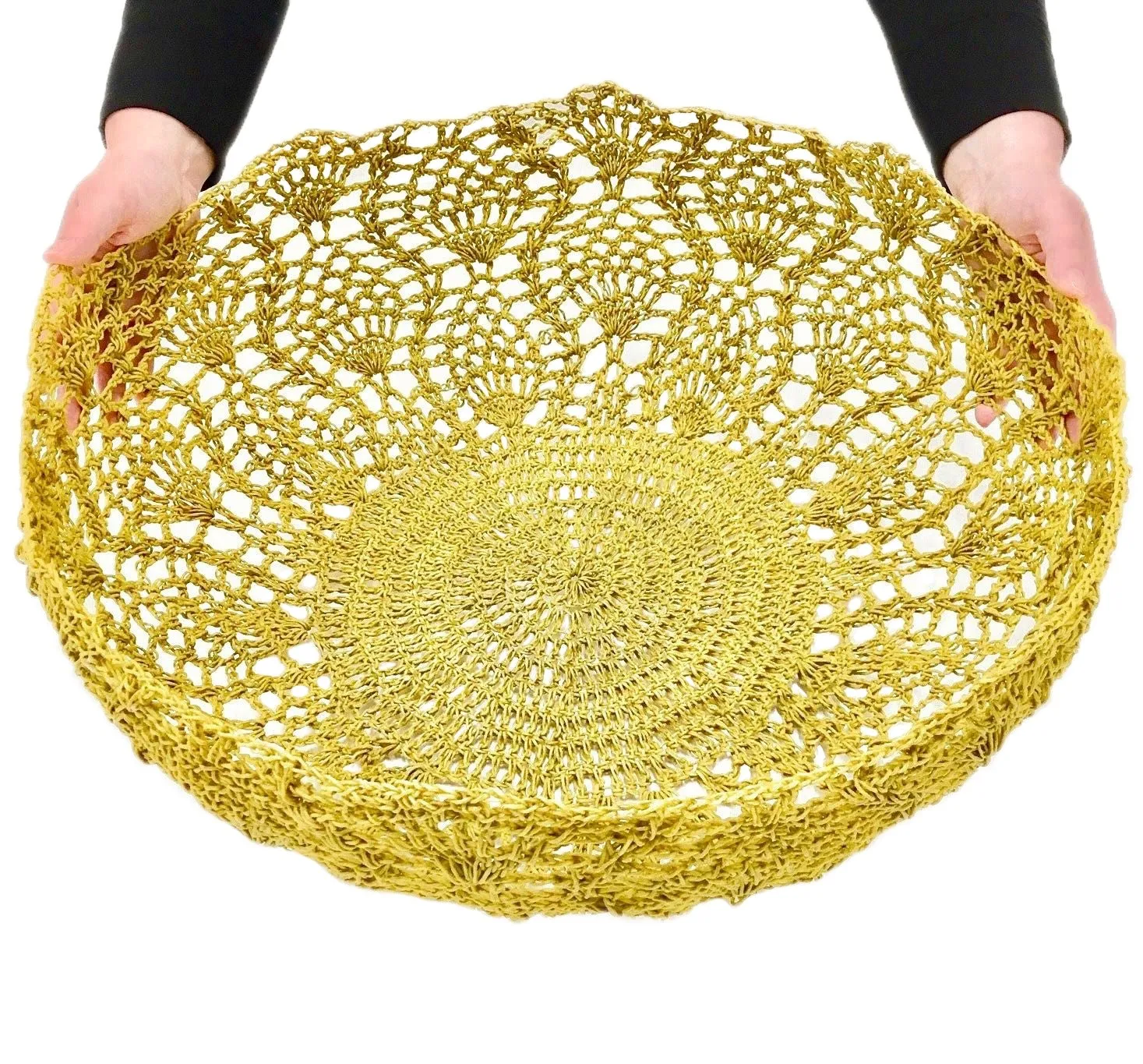 Moonbasket Large Peacock Lace Bowls