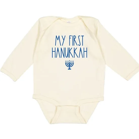 My 1st Hanukkah L/S Bodysuit