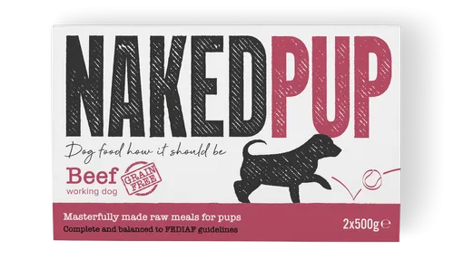 Naked Pup Raw Beef 1kg