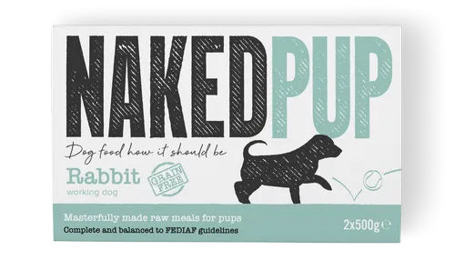 Naked Pup Raw Rabbit 1kg