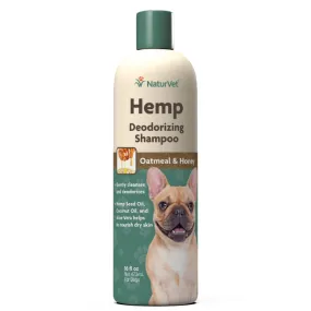 NaturVet Hemp Deodorizing Shampoo 16oz