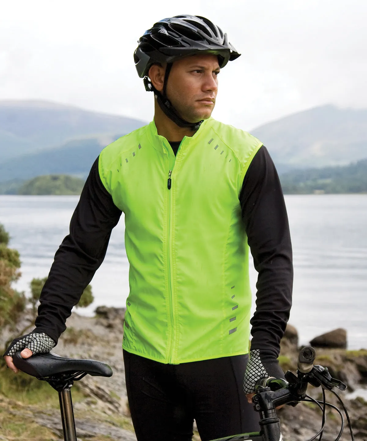 Neon Lime - Spiro bikewear crosslite gilet