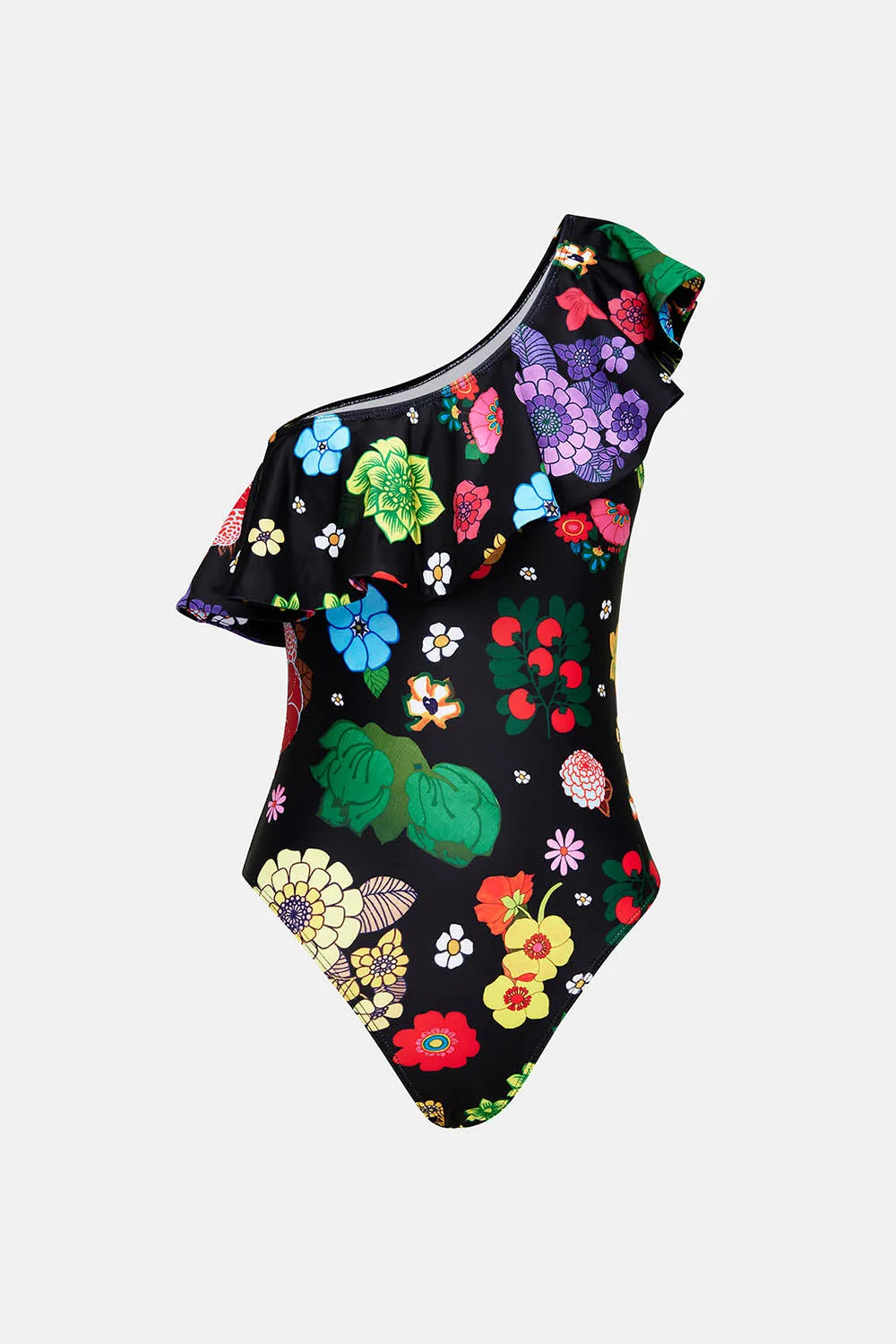 night posy frill one piece