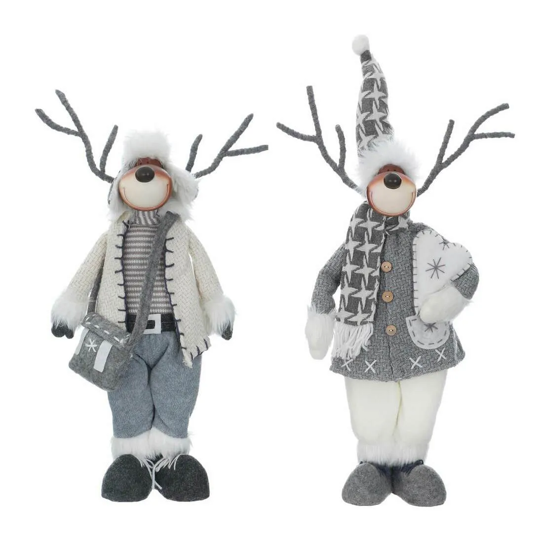 Novelty Standing Reindeer Christmas Xmas Decoration 49cm