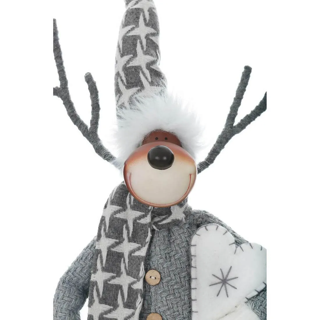 Novelty Standing Reindeer Christmas Xmas Decoration 49cm