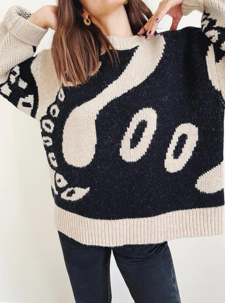 Octopus Wool Jumper