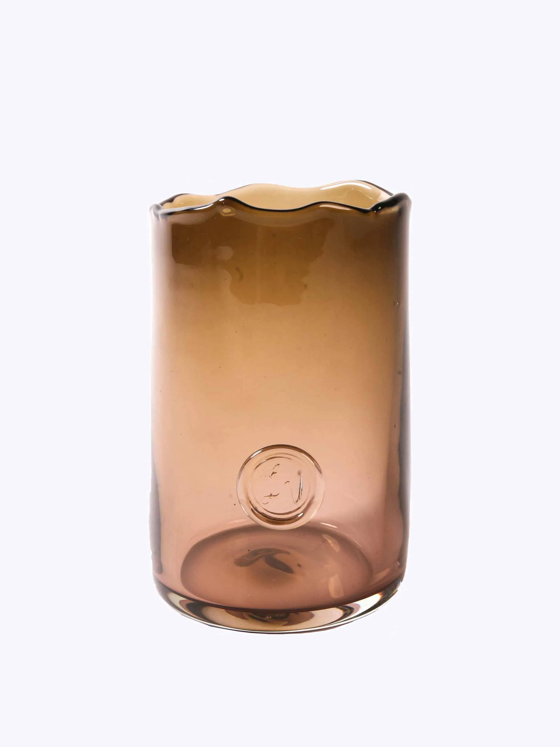 Ombre topaz Lara tall vase