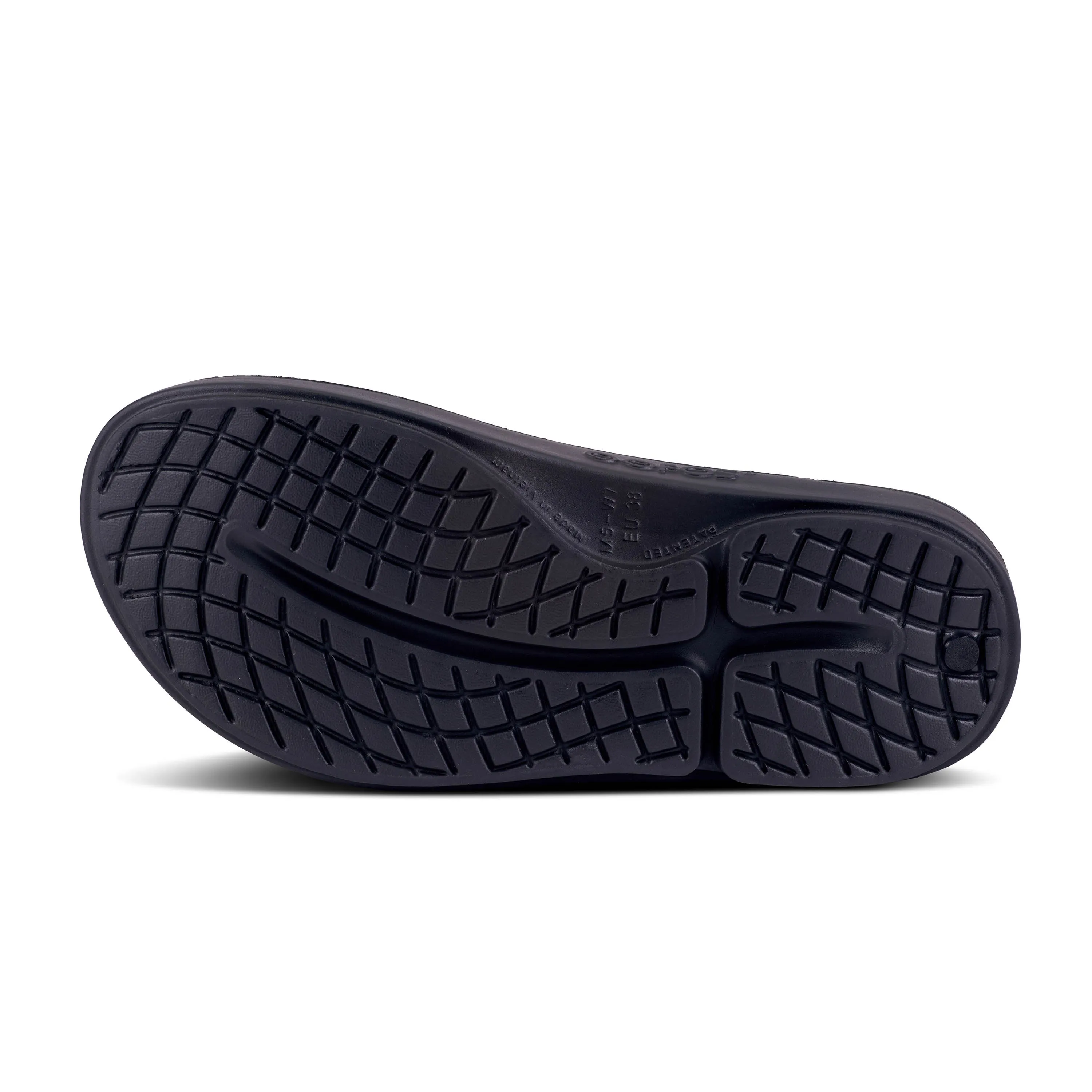 'OOFOS' Women's OOahh Luxe Comfort Slide - Cabernet