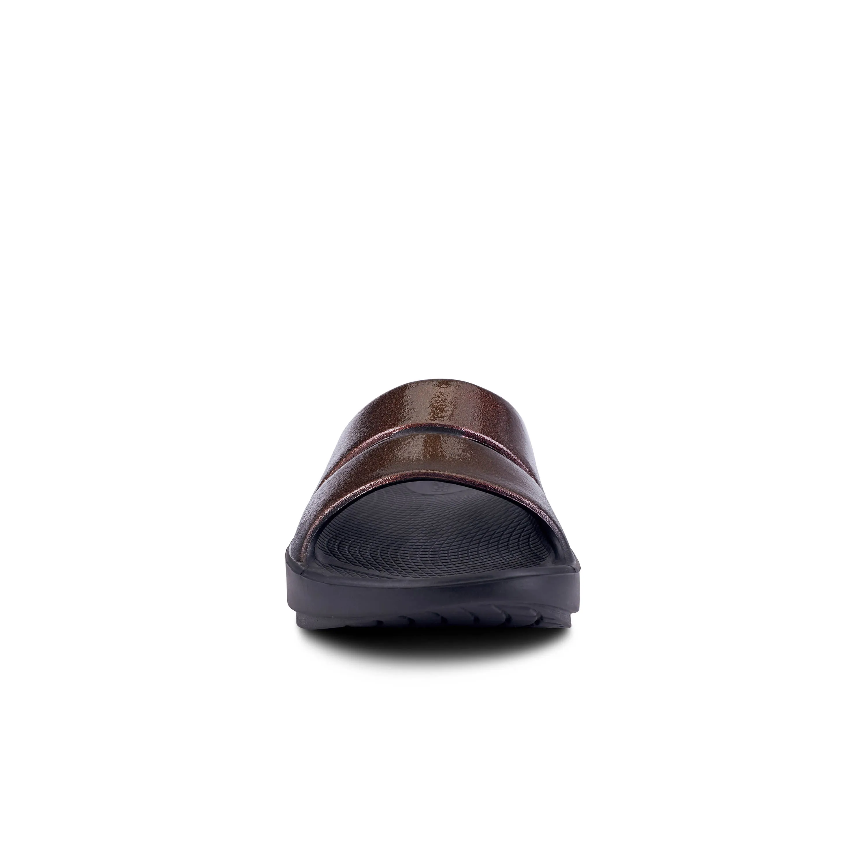 'OOFOS' Women's OOahh Luxe Comfort Slide - Cabernet