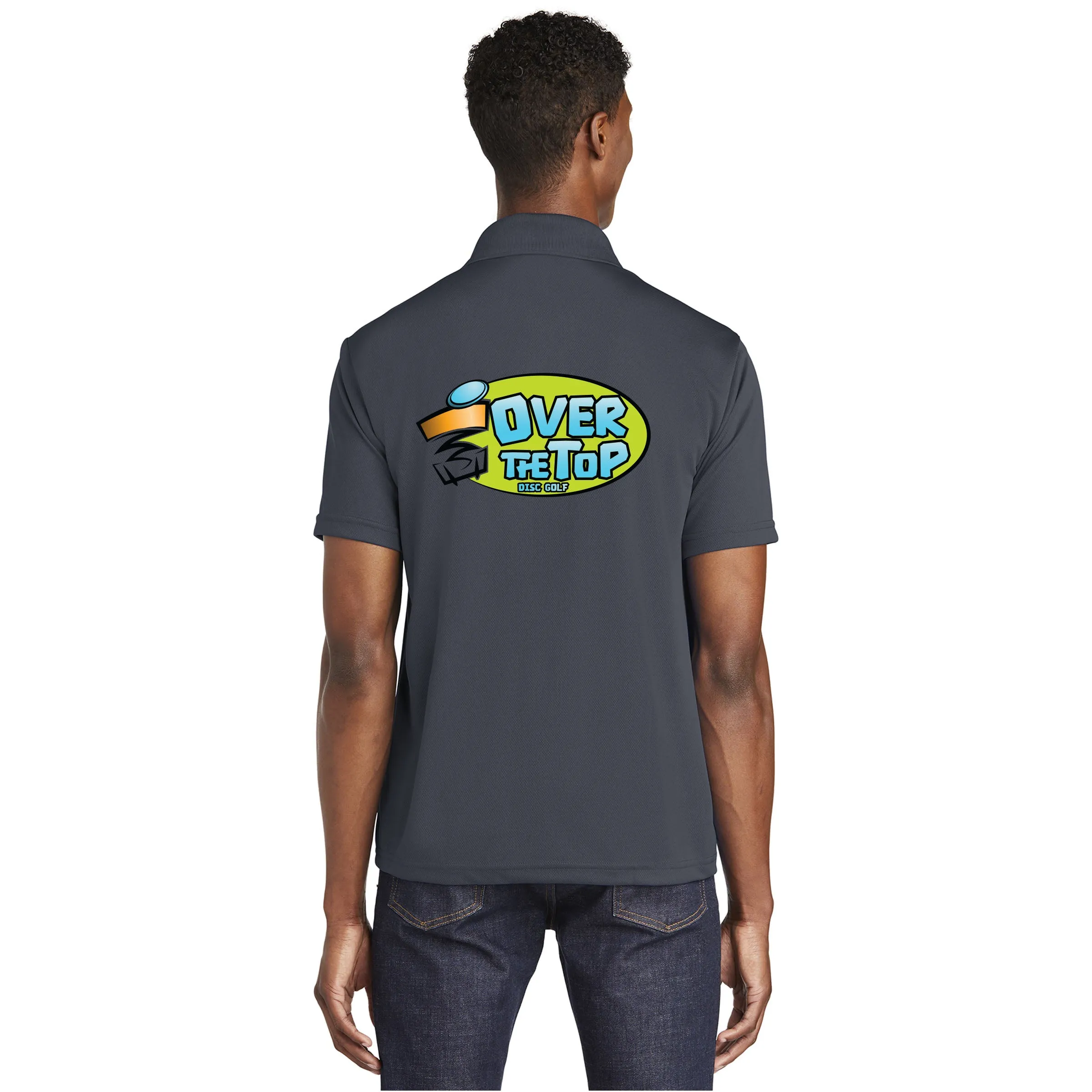 Over The Top Disc Golf Racermesh Polo