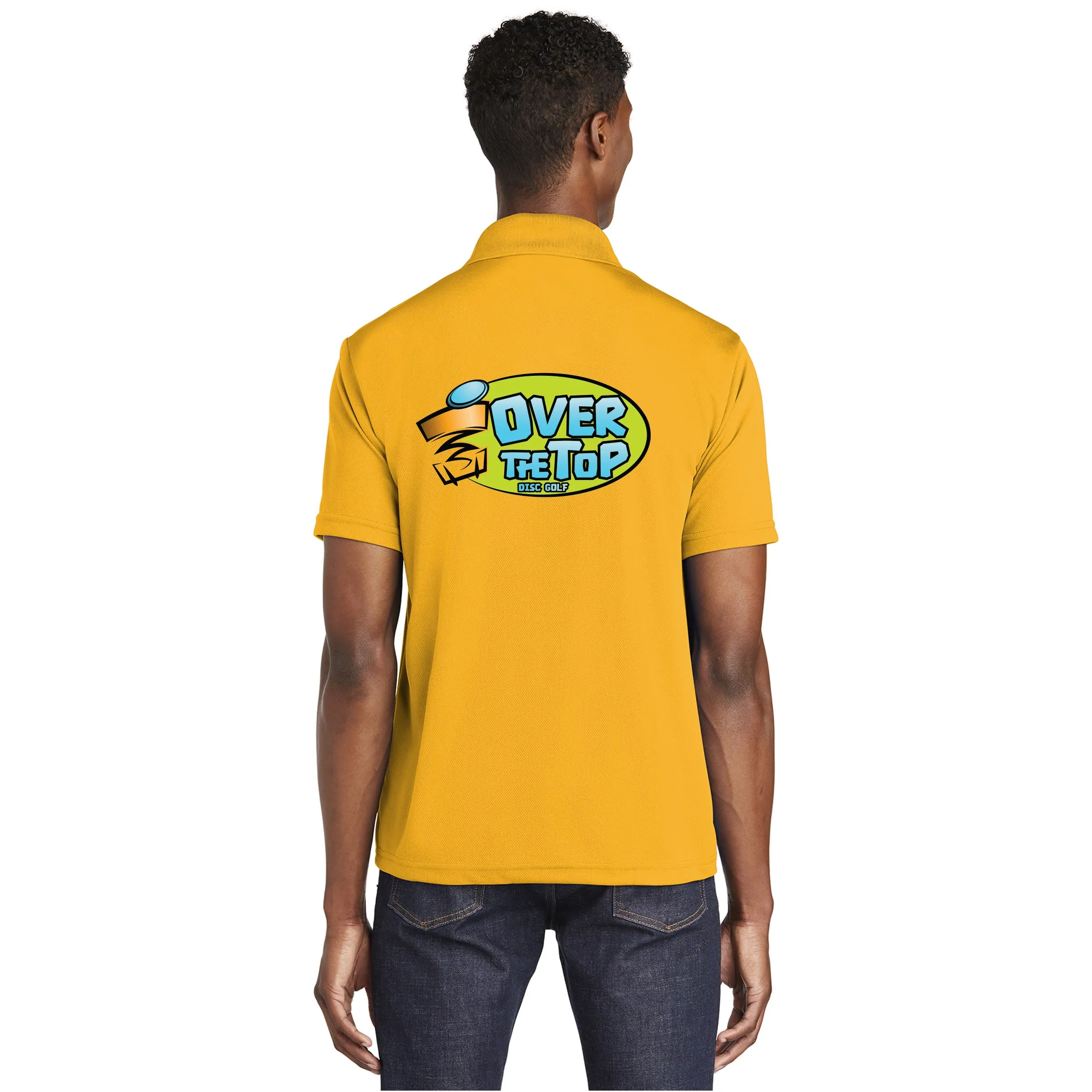 Over The Top Disc Golf Racermesh Polo