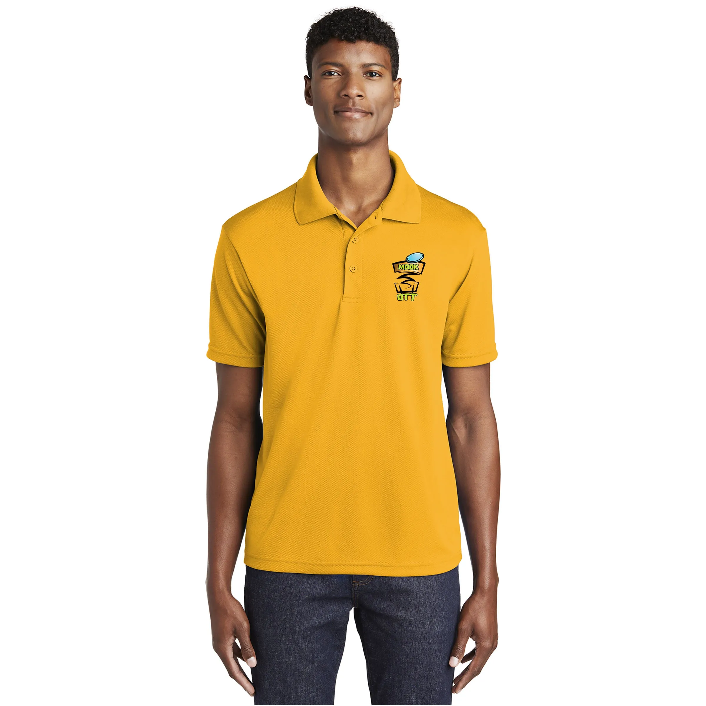 Over The Top Disc Golf Racermesh Polo