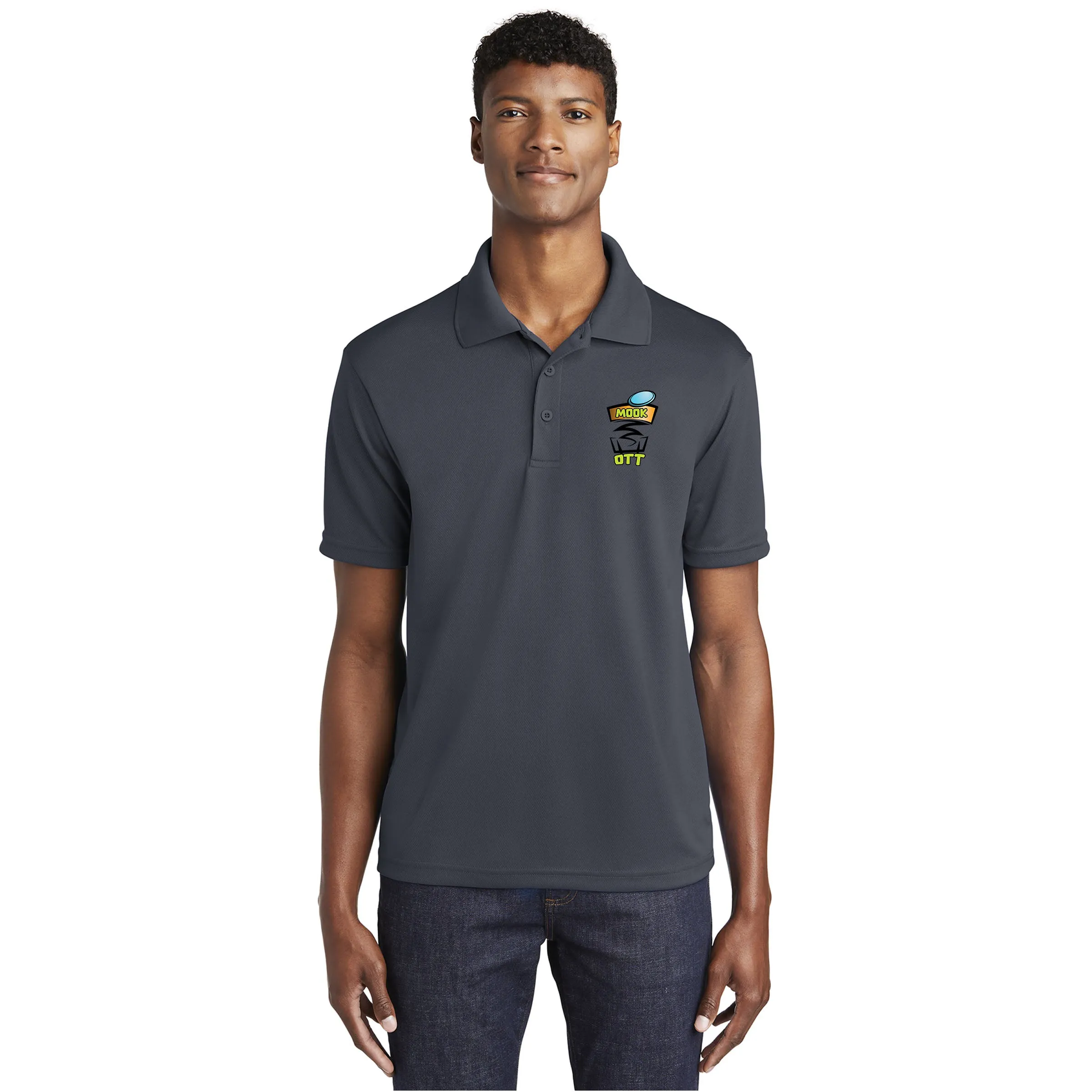 Over The Top Disc Golf Racermesh Polo