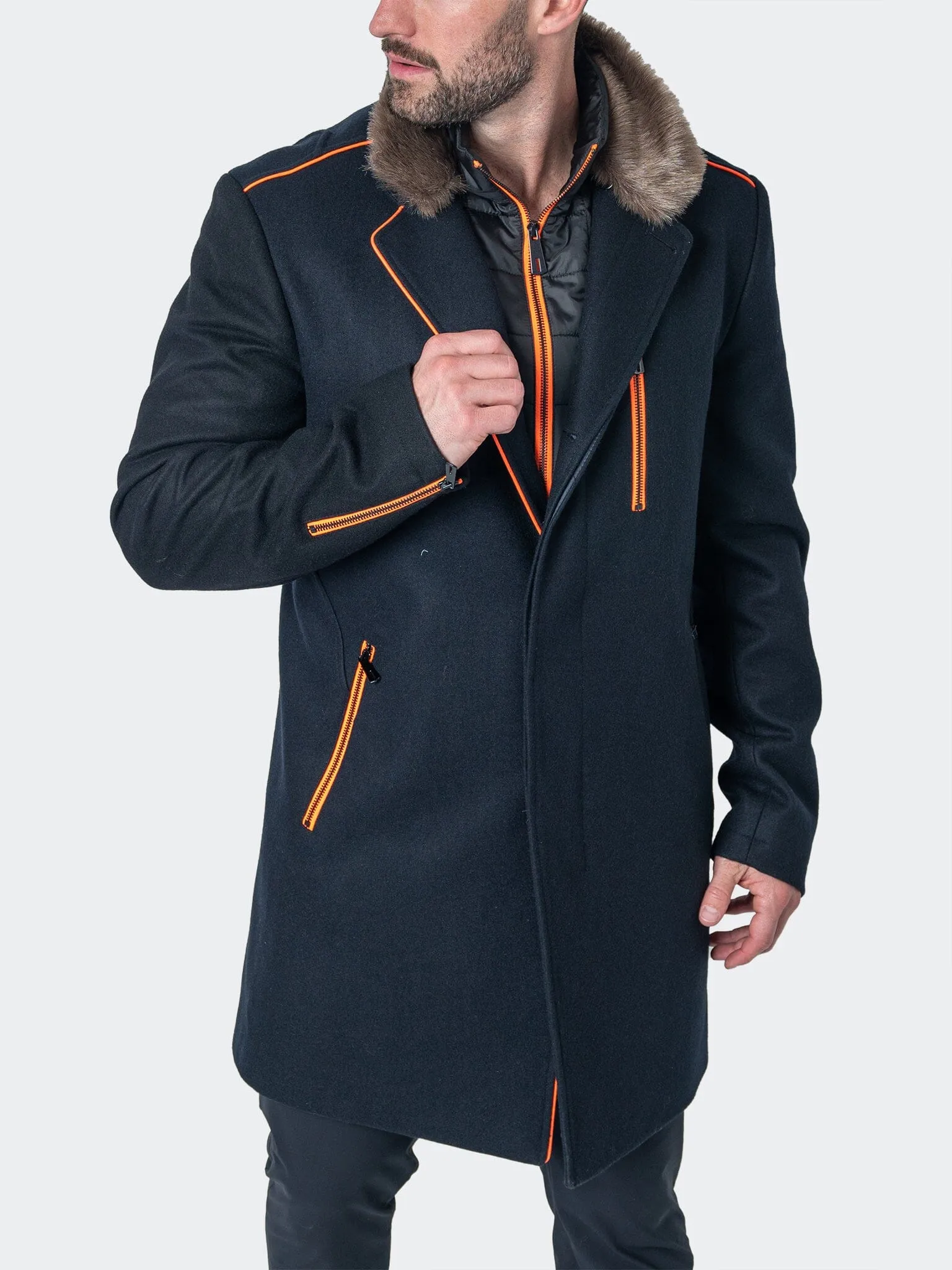 Peacoat CaptainOrange Blue