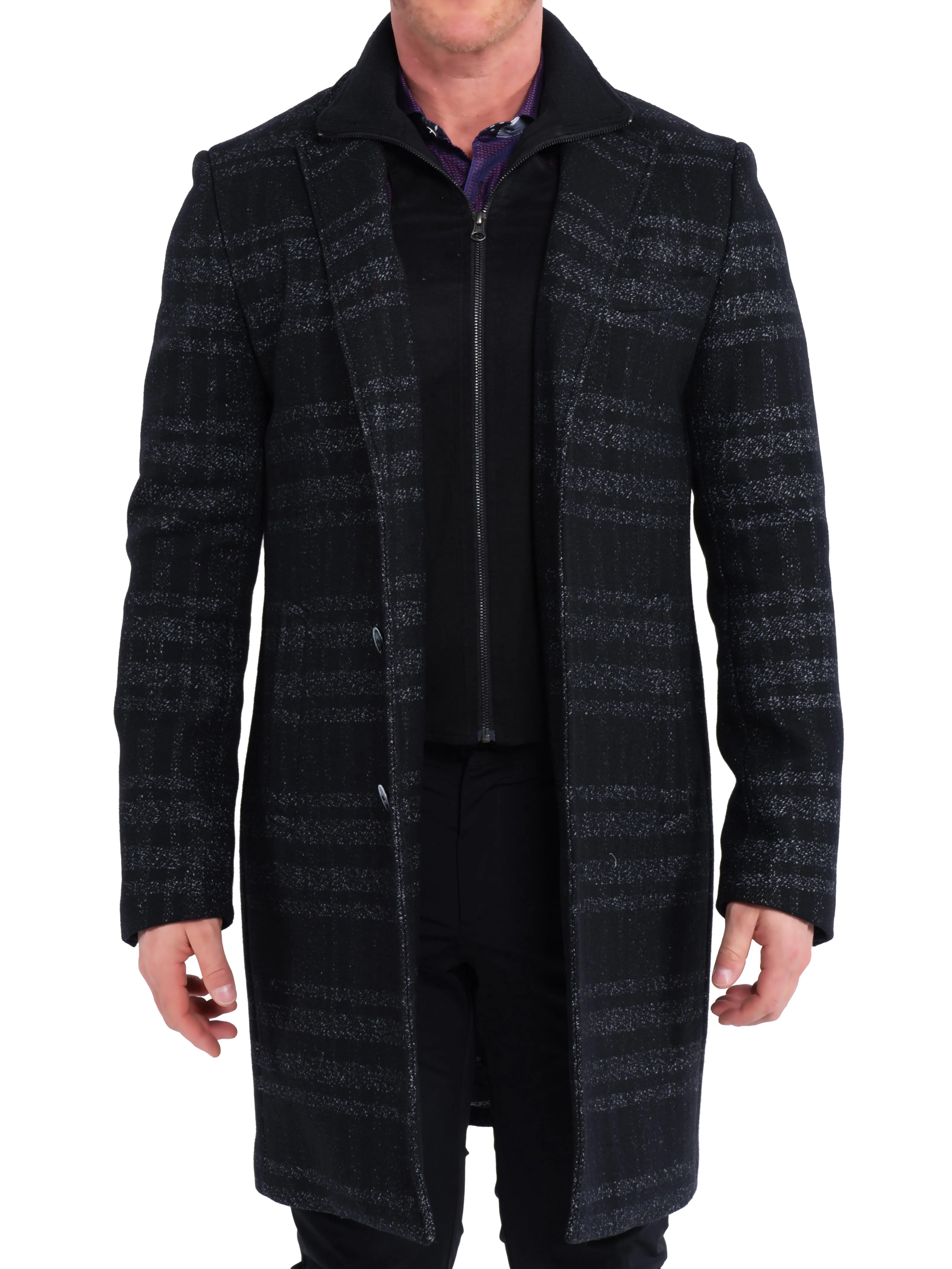 Peacoat CaptainPlaid Grey