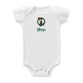 Personalized Boston Celtics Bodysuit