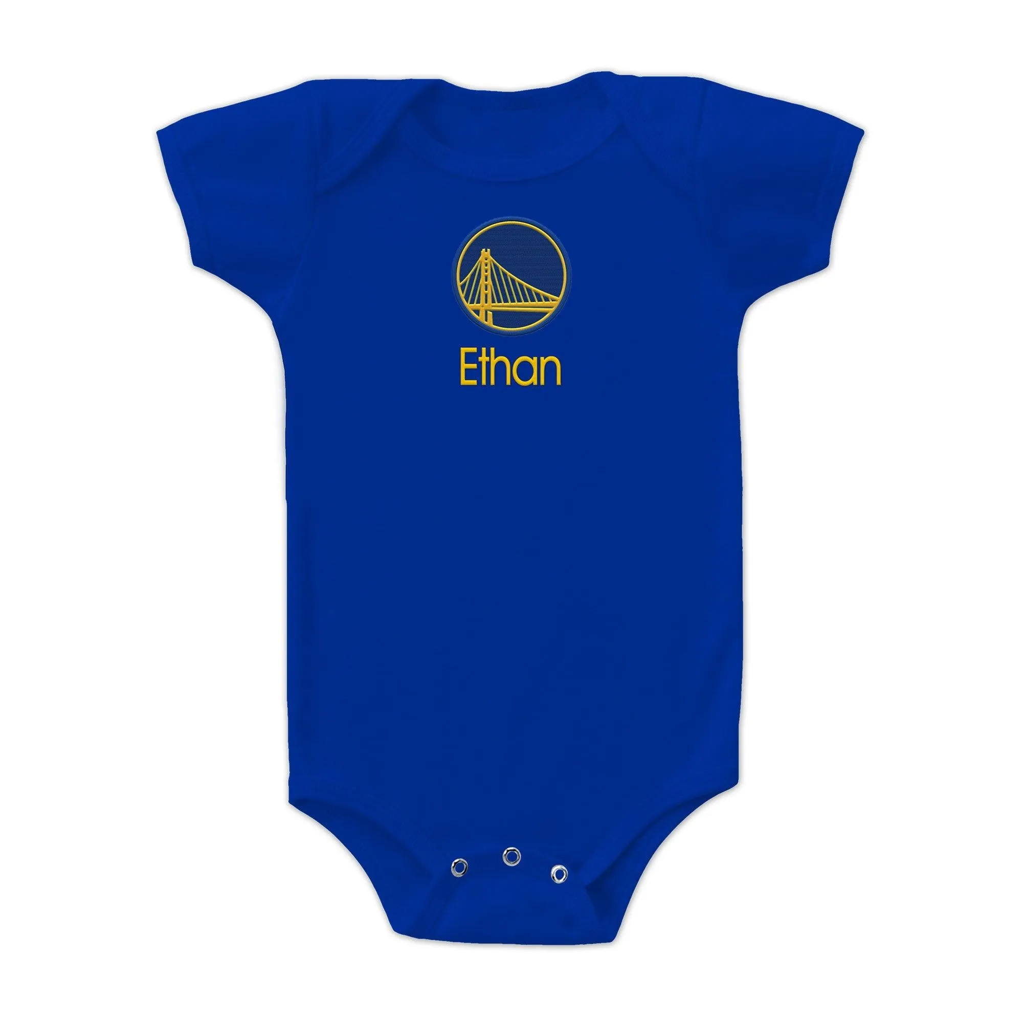 Personalized Golden State Warriors Bodysuit