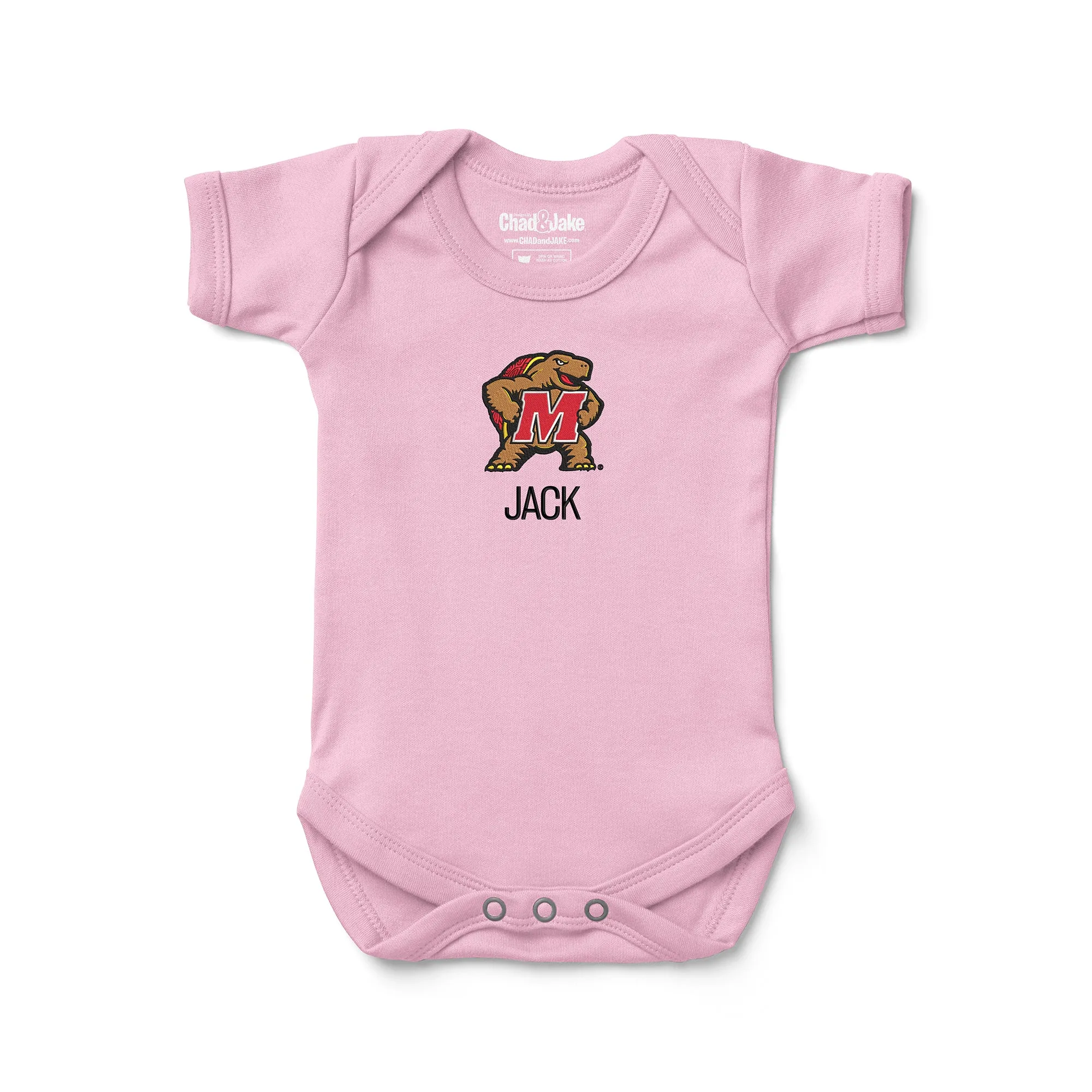 Personalized Maryland Terrapins Mascot Bodysuit