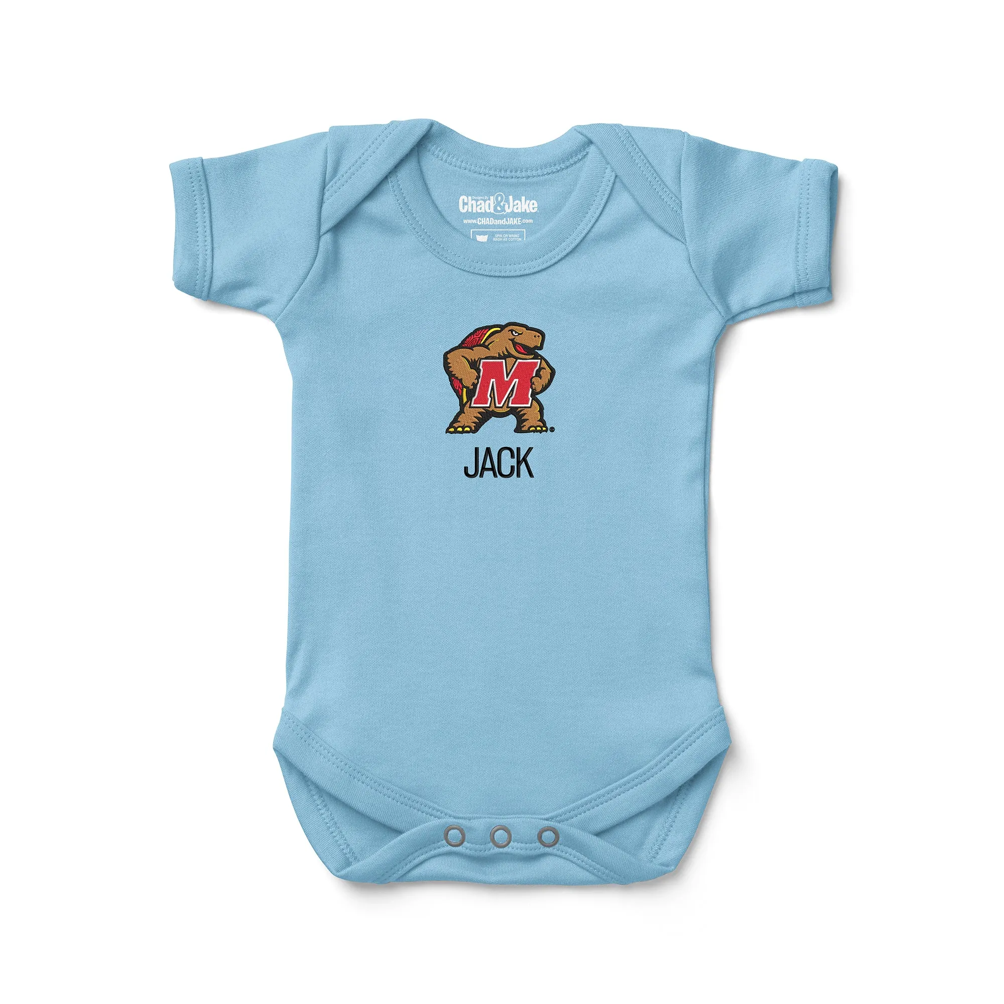 Personalized Maryland Terrapins Mascot Bodysuit