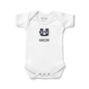 Personalized Utah State Aggies Bodysuit