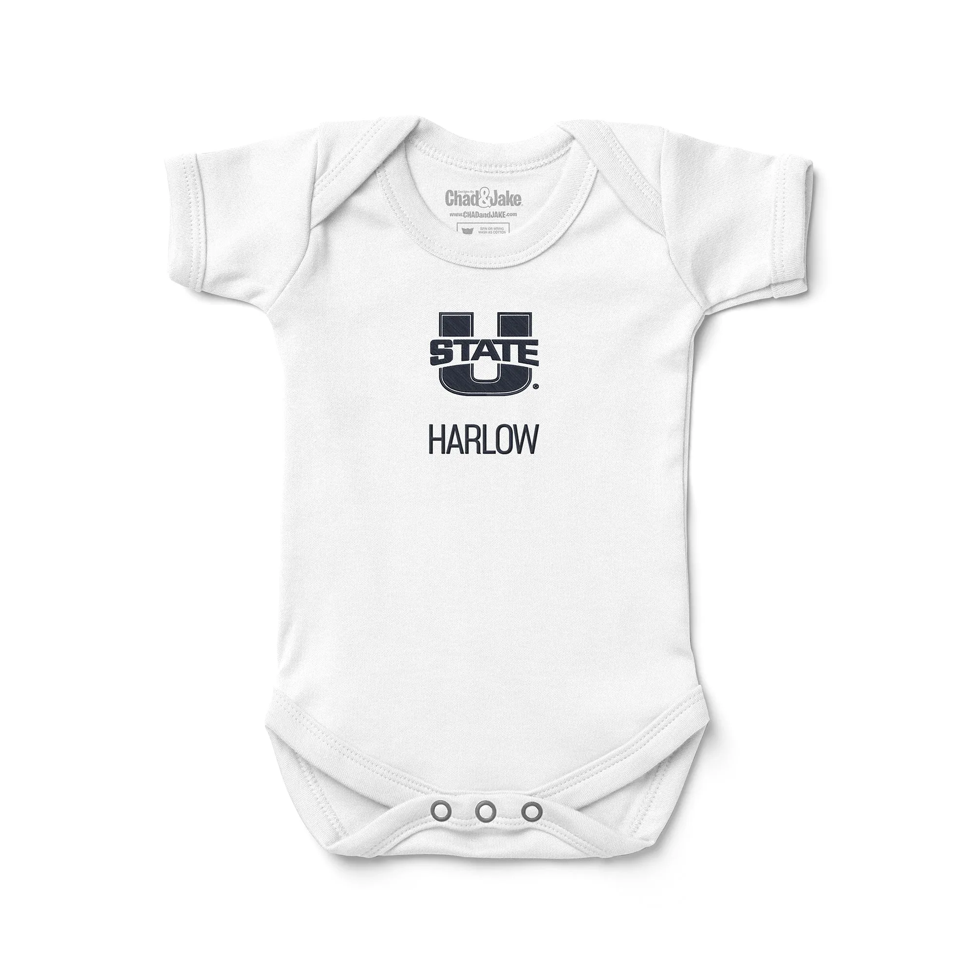 Personalized Utah State Aggies Bodysuit