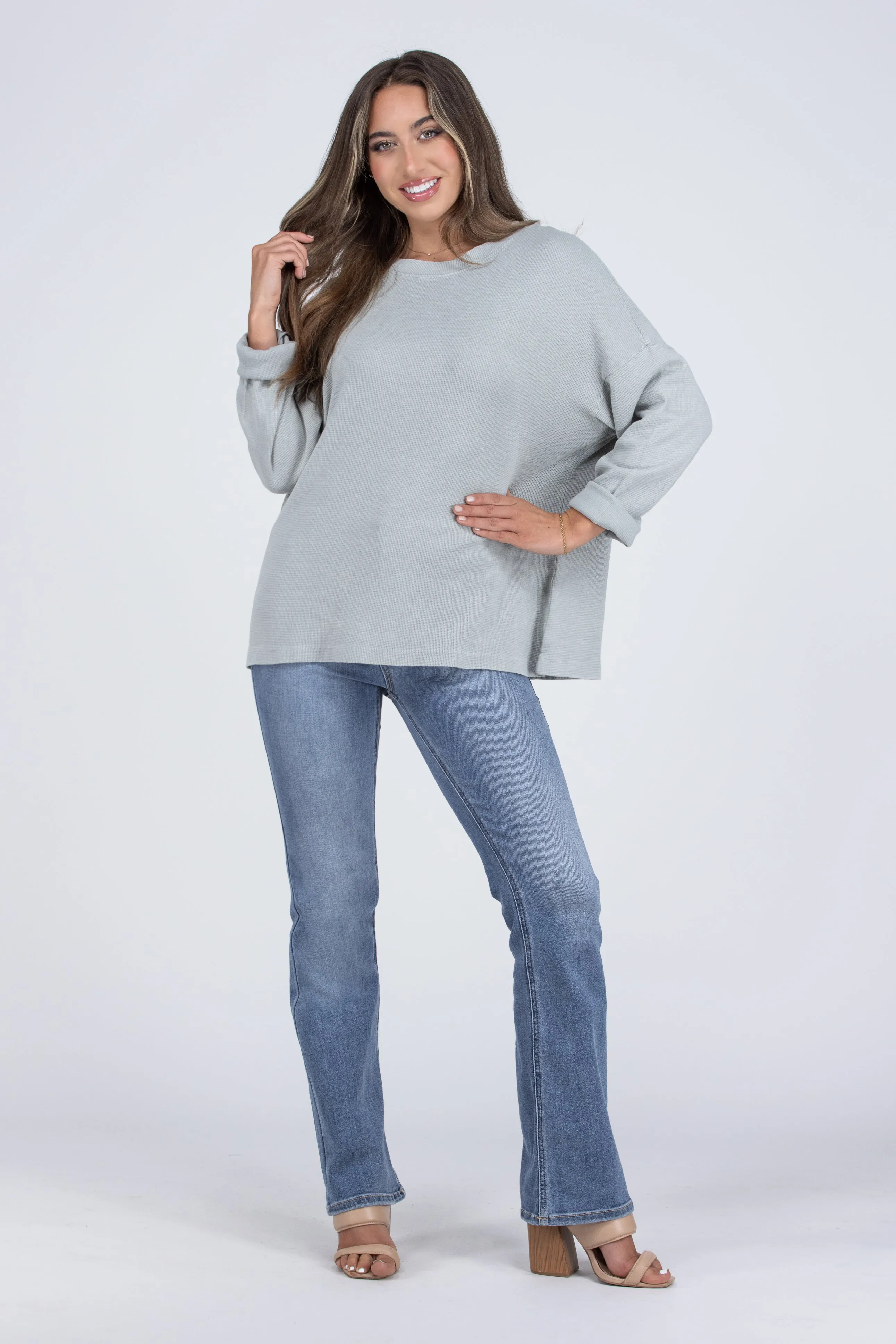 Premium So Breezy Long Sleeve Top