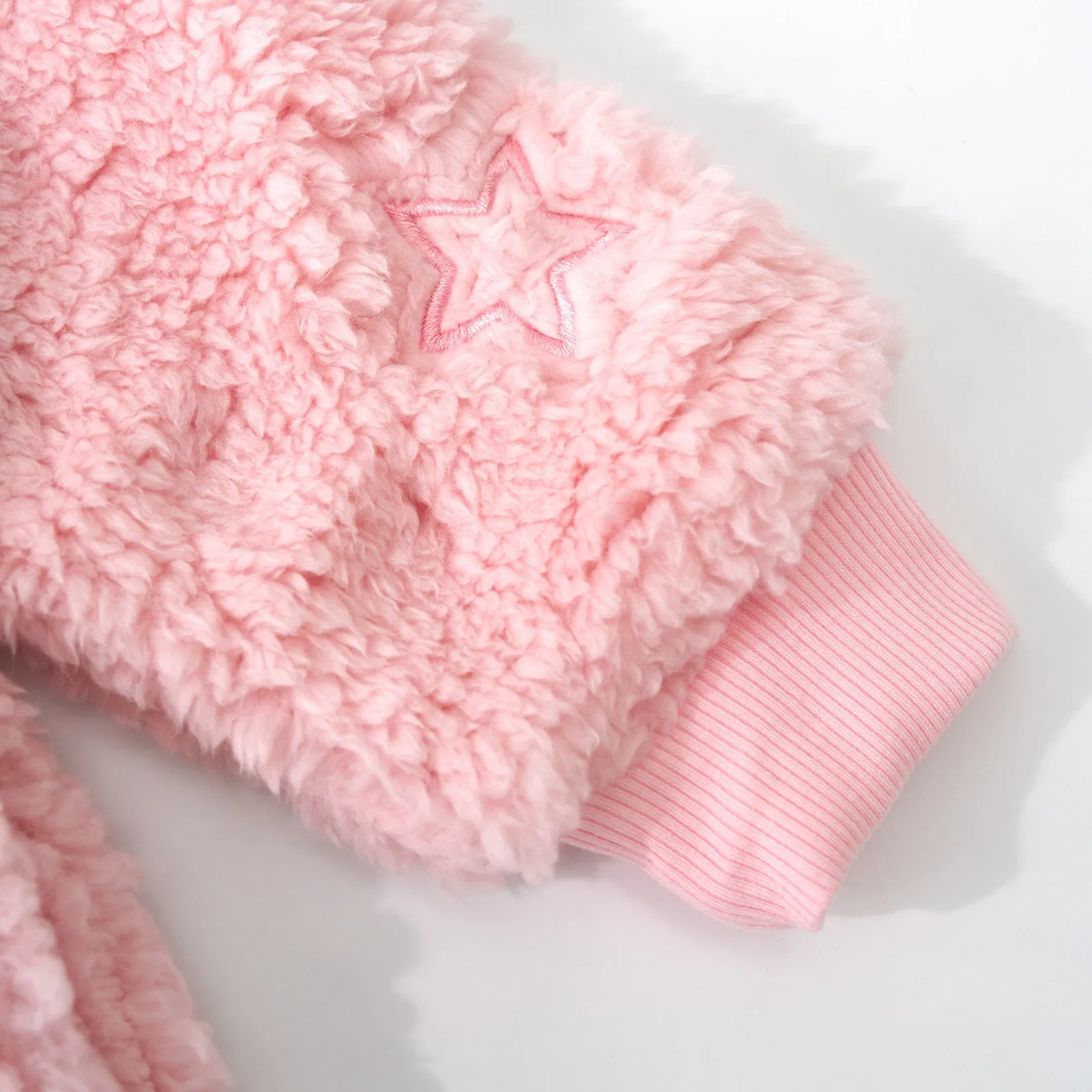 Prima Pink Sherpa Zip Jacket