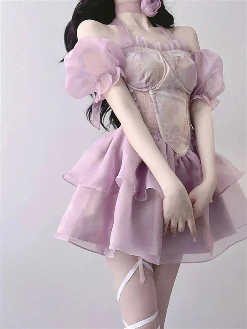 Purple Ethereal Fairy Dress