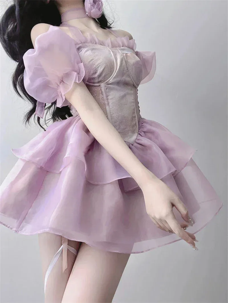 Purple Ethereal Fairy Dress