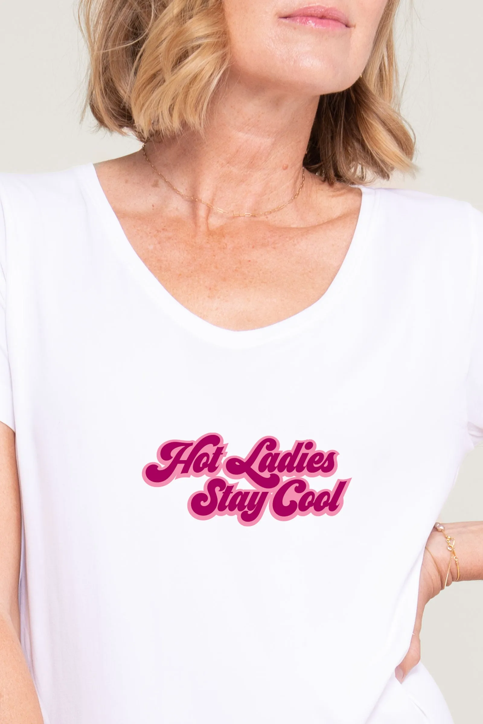 "Hot Ladies Stay Cool" Anti-Flush™ Night Dress