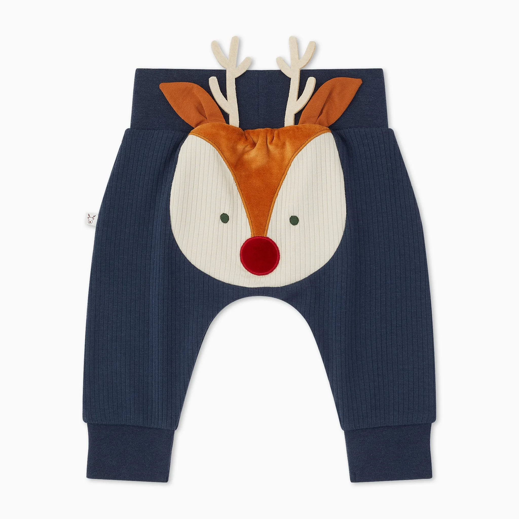 Reindeer Ribbed Joggers