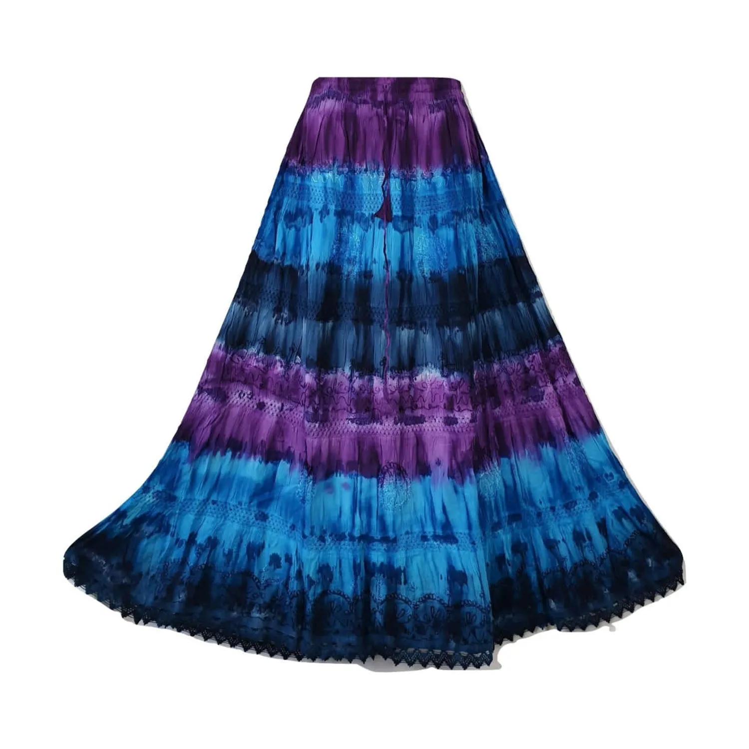 Rippled Colour Skirt