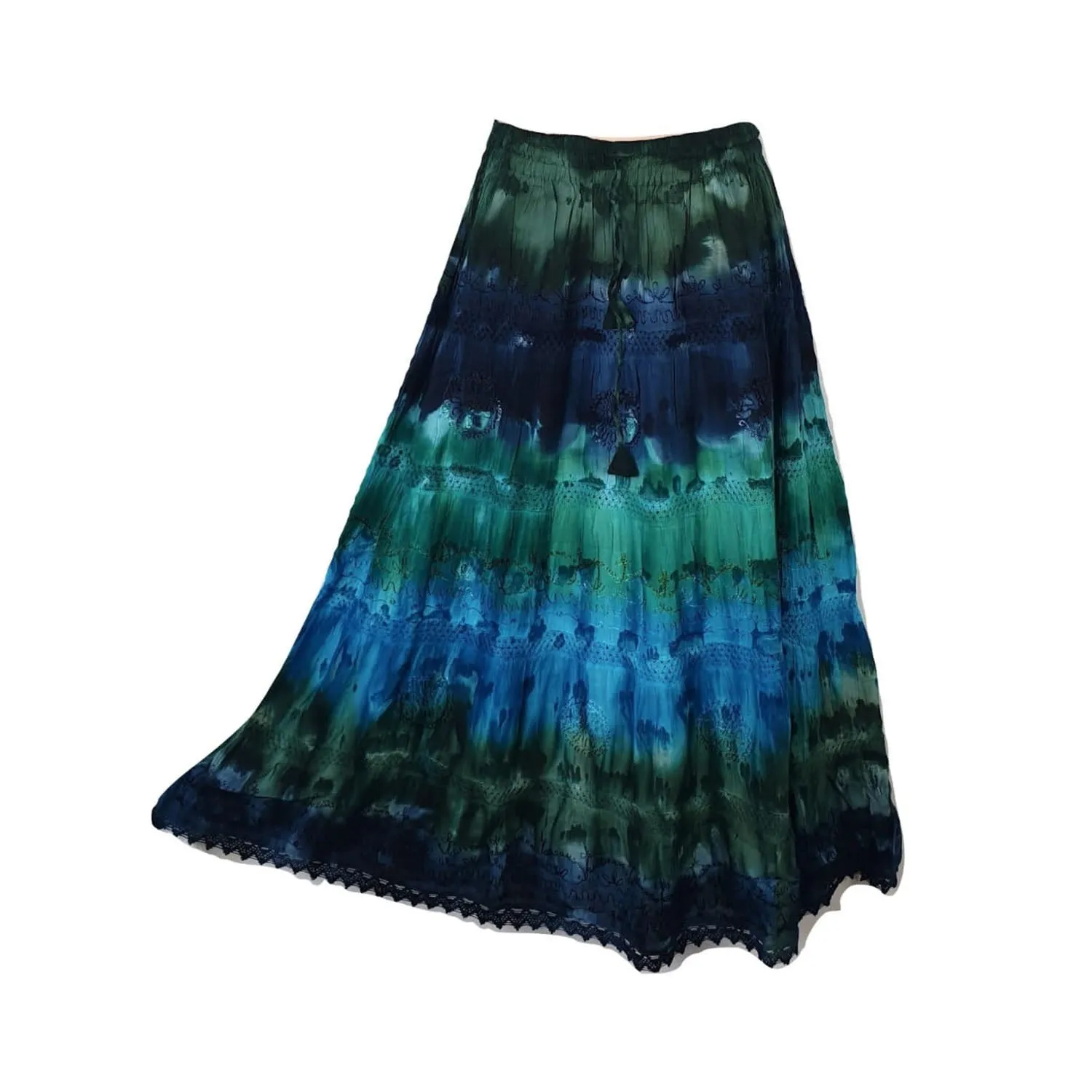 Rippled Colour Skirt