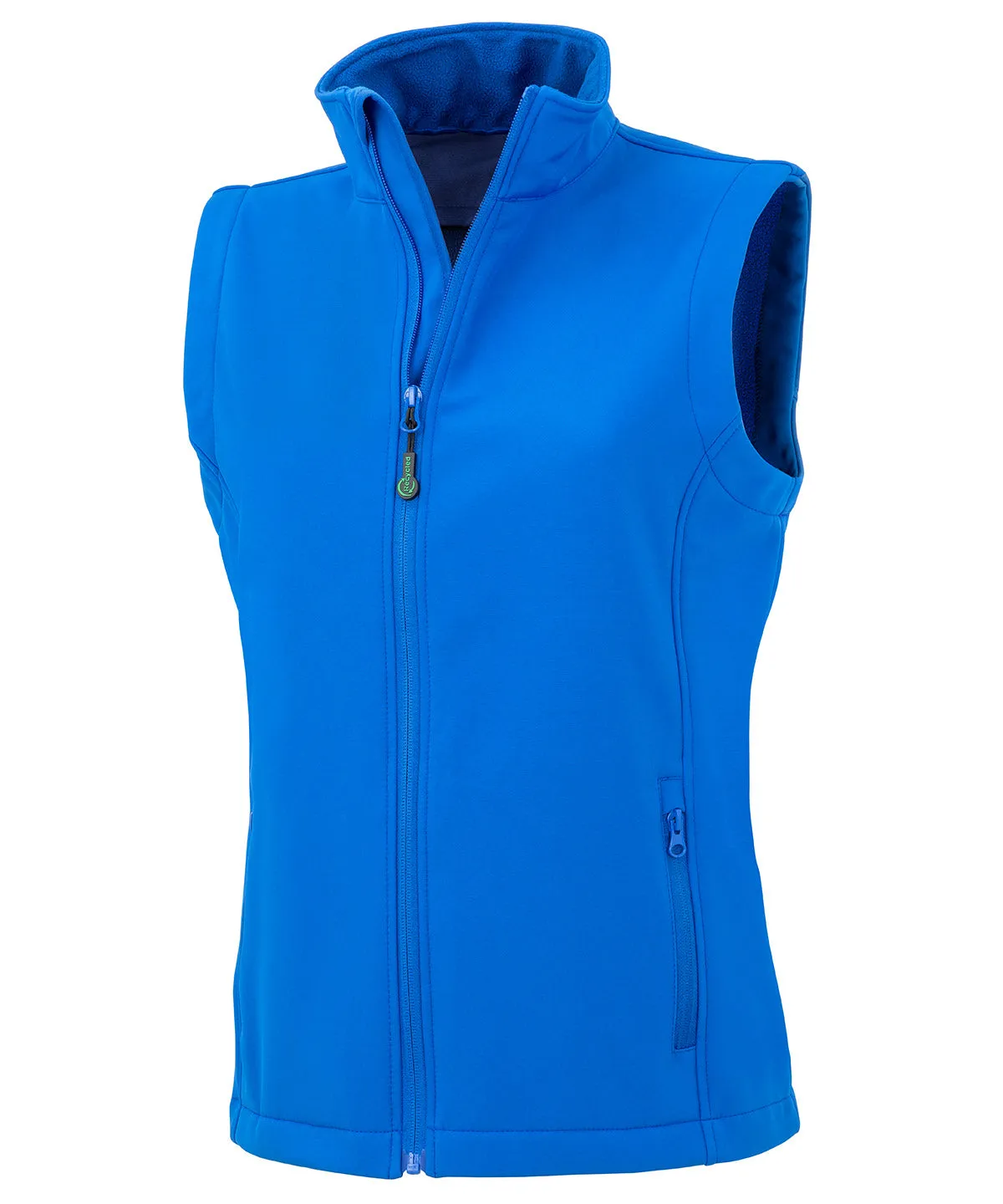 Royal - Women's recycled 2-layer printable softshell bodywarmer