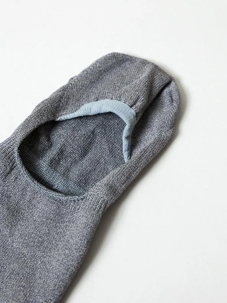 Sasawashi No-Show Socks, Grey