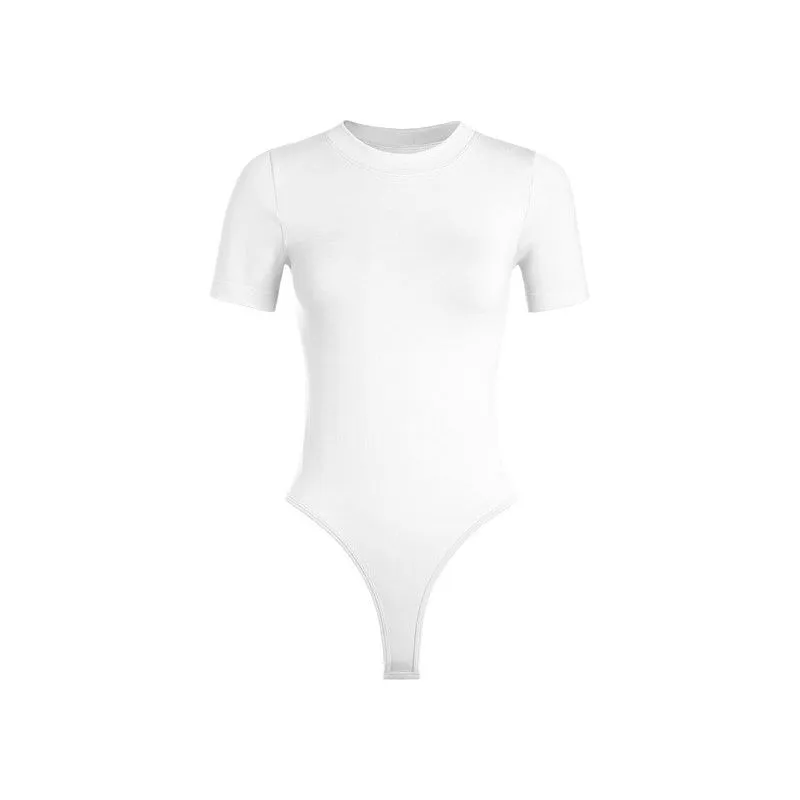 Short Sleeve Smooth Tee Bodysuit