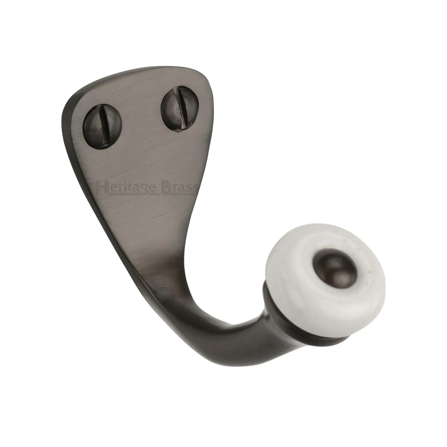 Single Robe Hook with Ceramic End