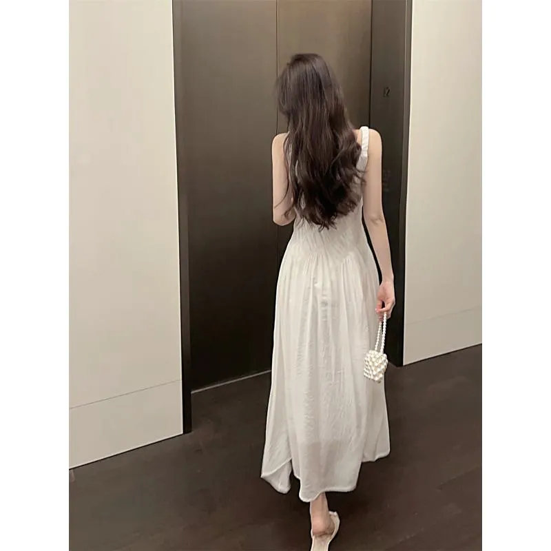 Slimming Simplicity Pleated Fairy Dress