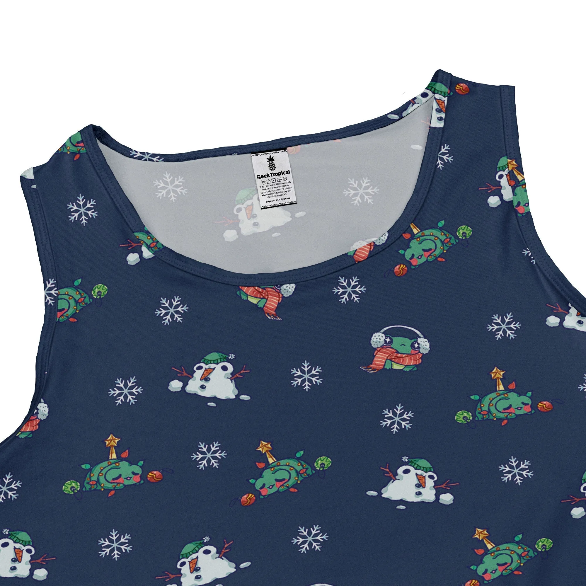 Snowing Frogs Chilly Night Dress