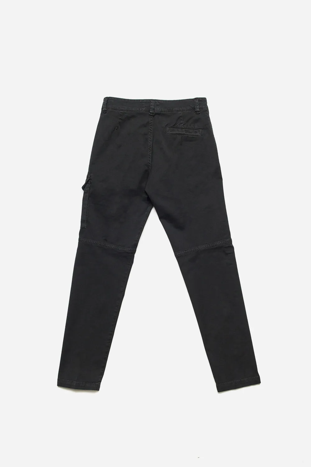 Stone Island Pantalone Tasconato Chinos Nero Bambino