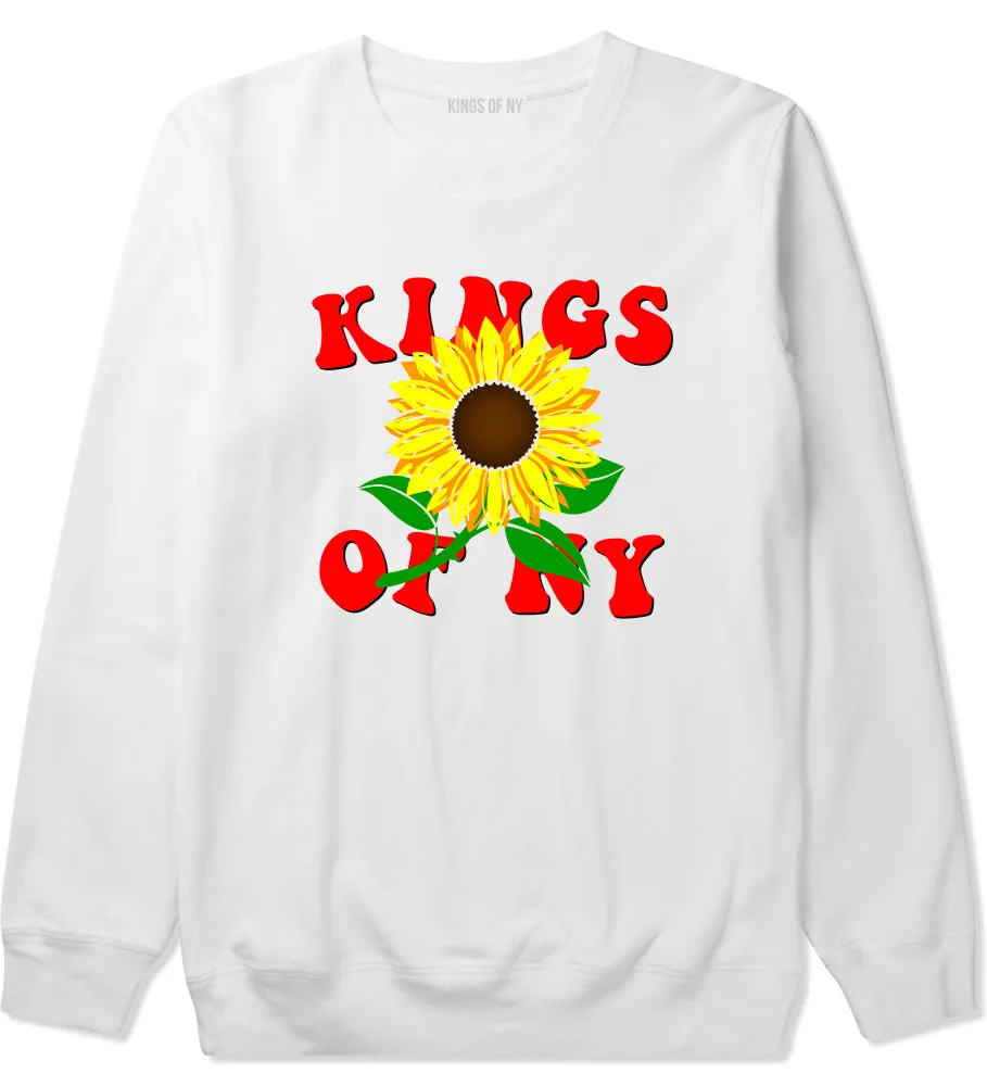 Sunflower Kings Of NY Mens Crewneck Sweatshirt