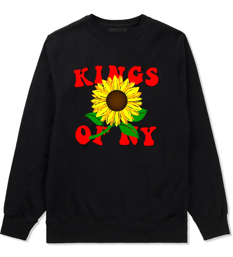 Sunflower Kings Of NY Mens Crewneck Sweatshirt