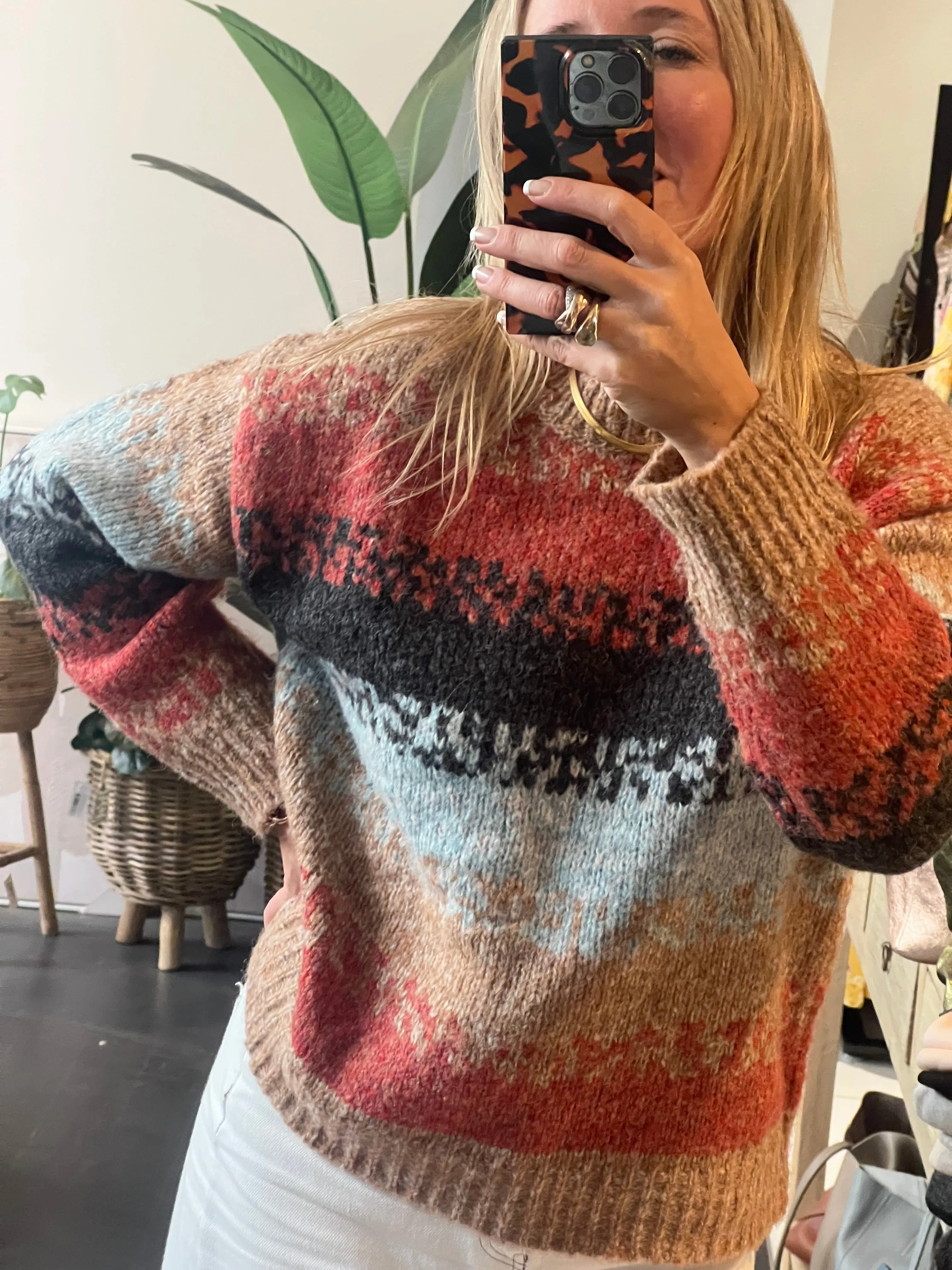 Sunsets Chunky Knit Jumper