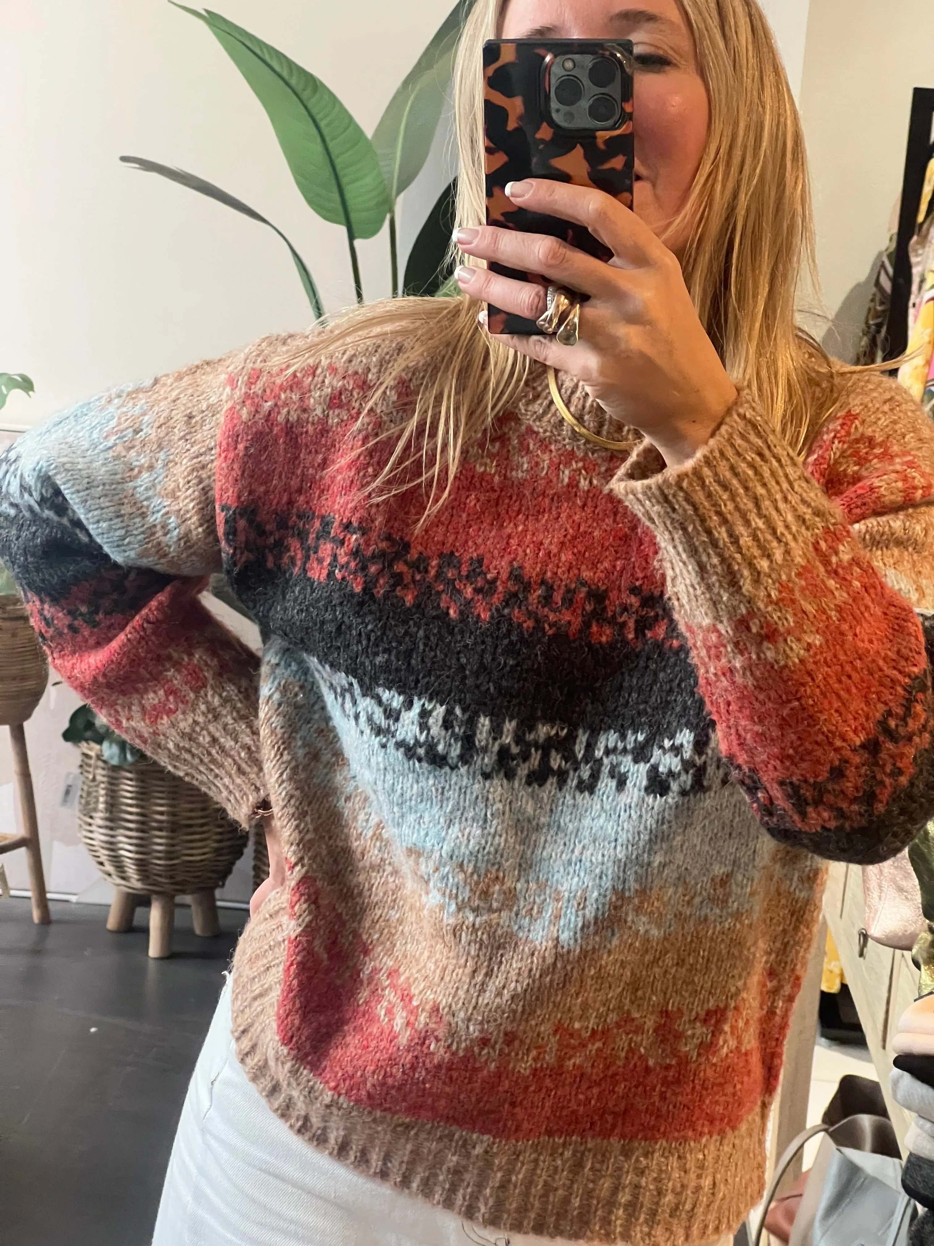 Sunsets Chunky Knit Jumper