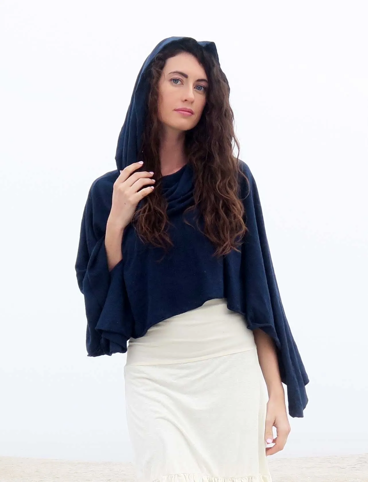 Super Cowl Aphrodite Cropped Cape