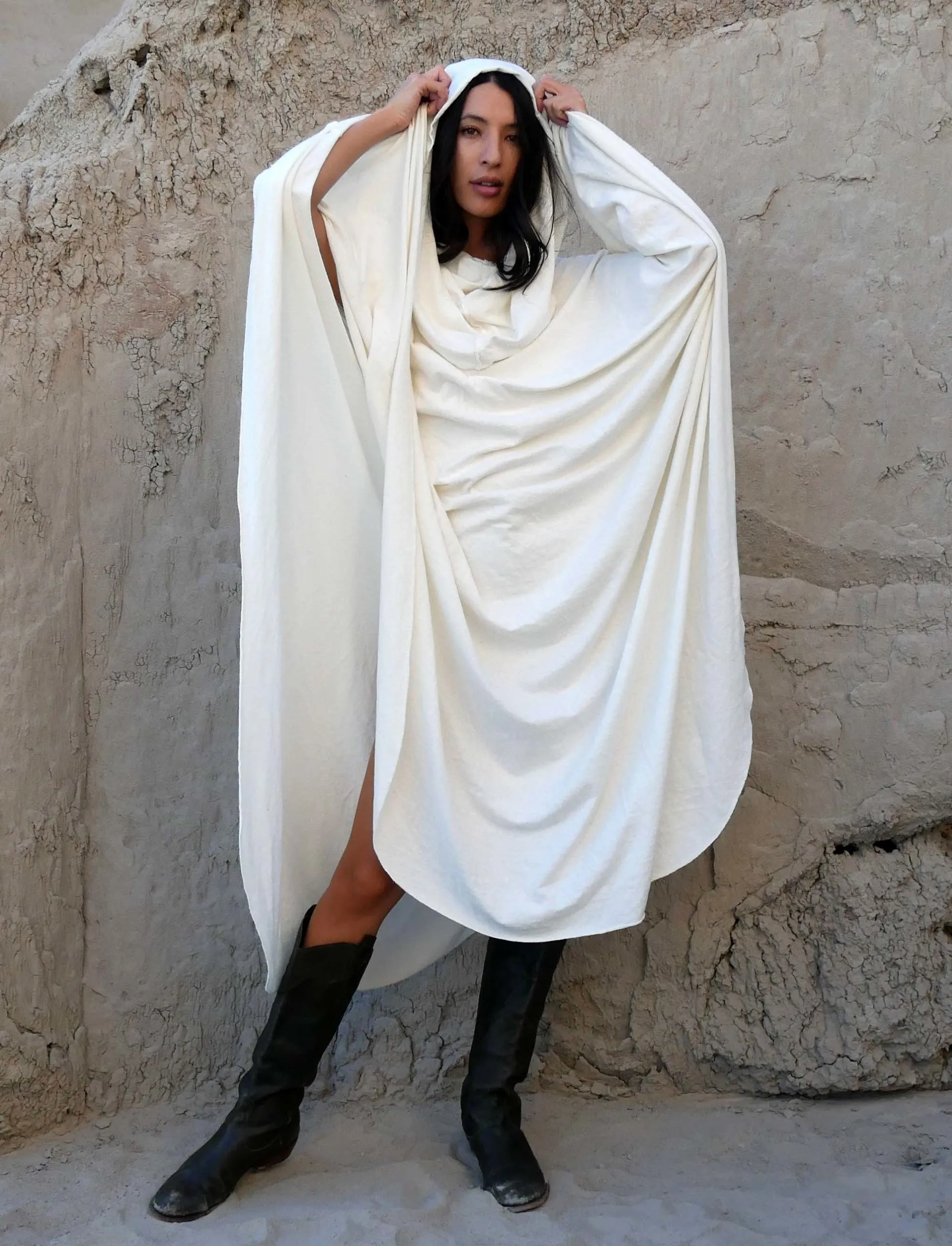 Super Cowl Aphrodite Long Cape