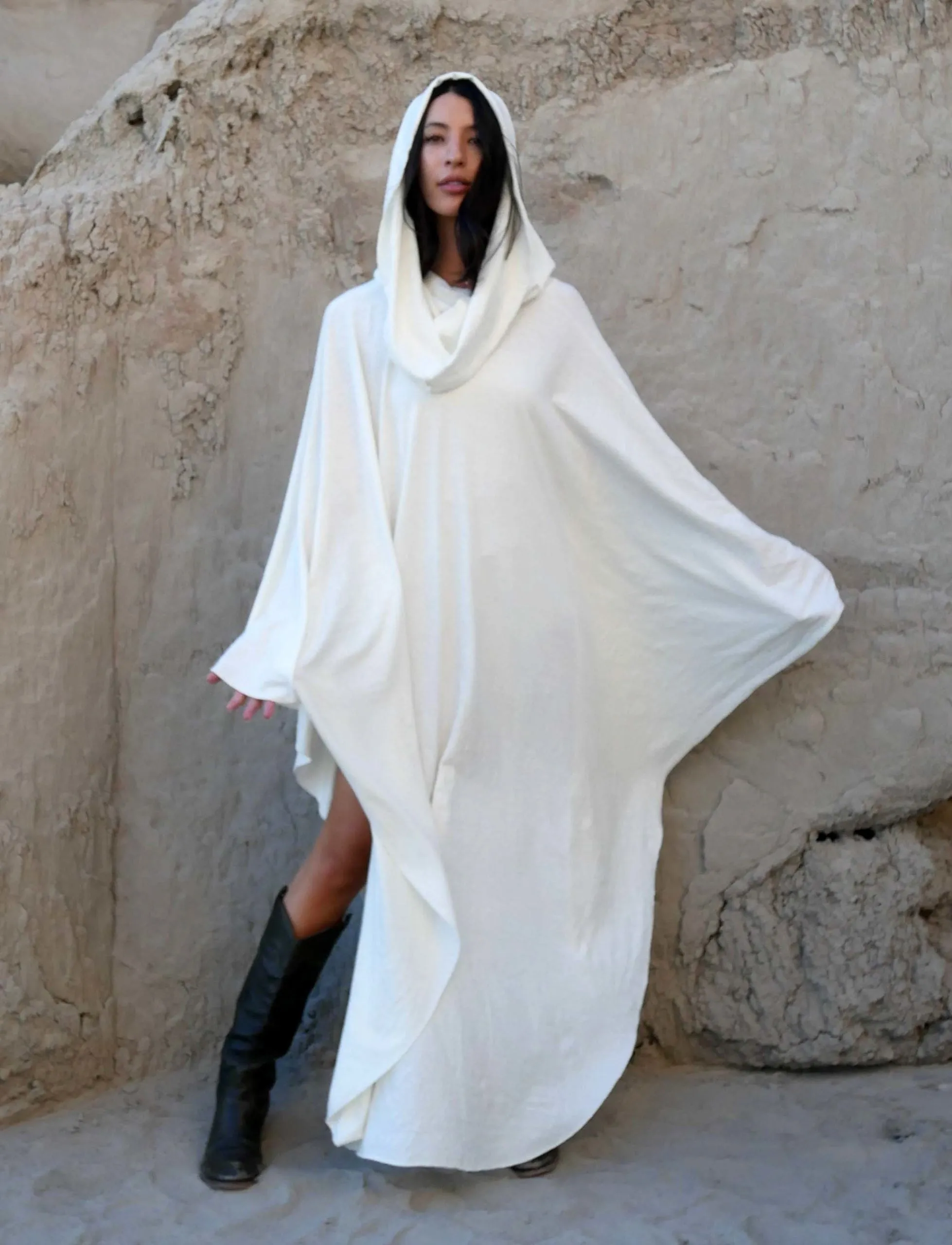 Super Cowl Aphrodite Long Cape