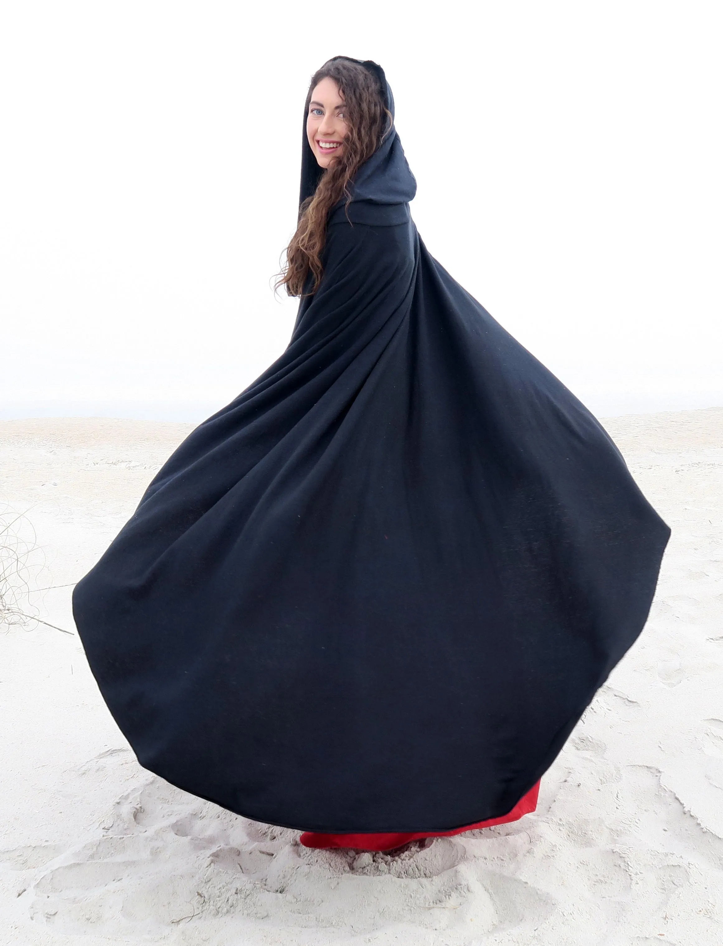 Super Cowl Aphrodite Long Cape